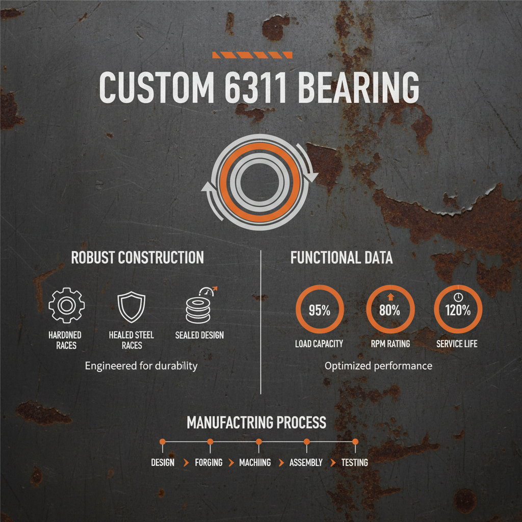 Exploring the Versatility and Precision of Custom 6311 Bearing Solutions