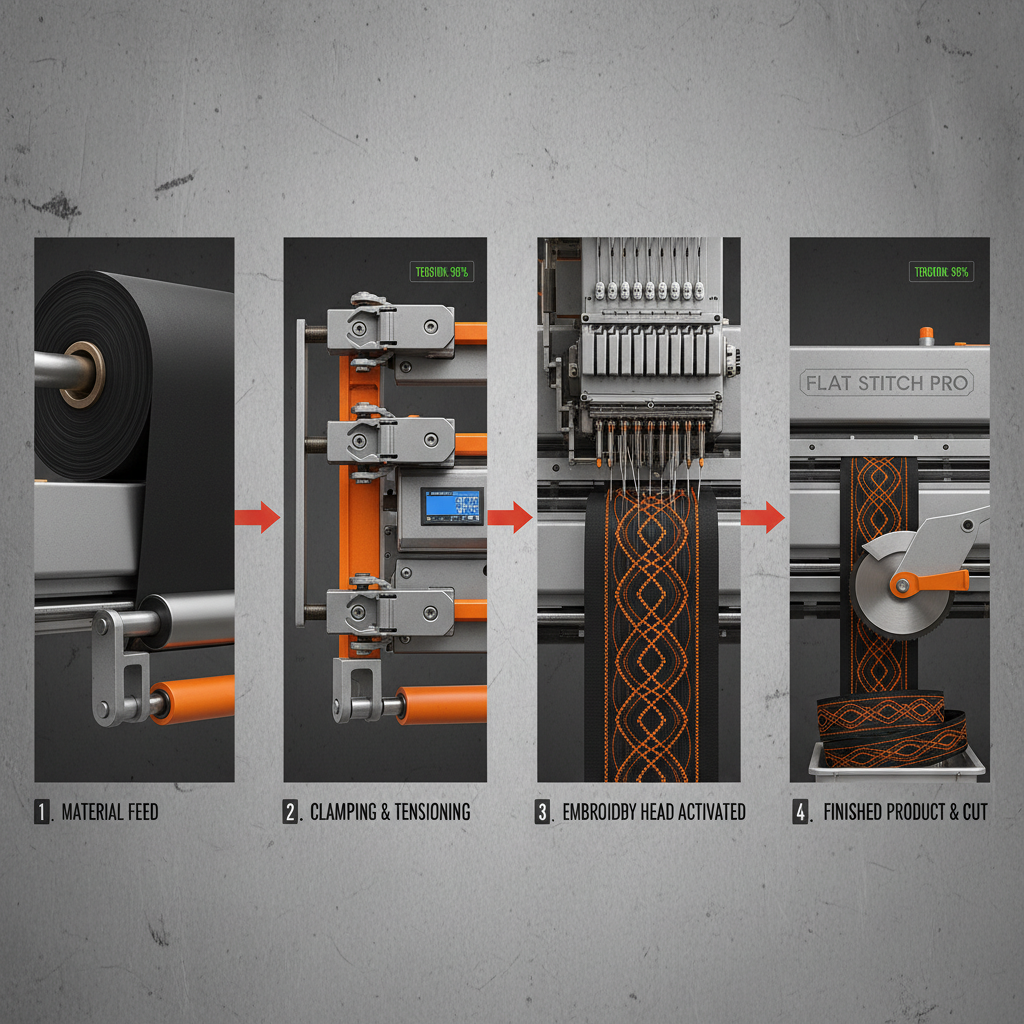 Revolutionizing Textile Manufacturing with Advanced Flat Embroidery Machine Technology
