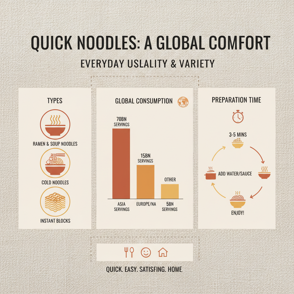 Exploring the Global Impact and Future of Quick Noodles