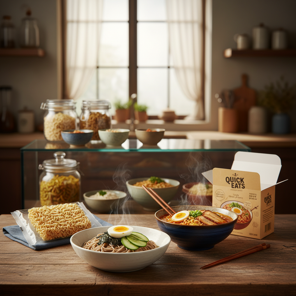 Exploring the Global Impact and Future of Fast Noodles