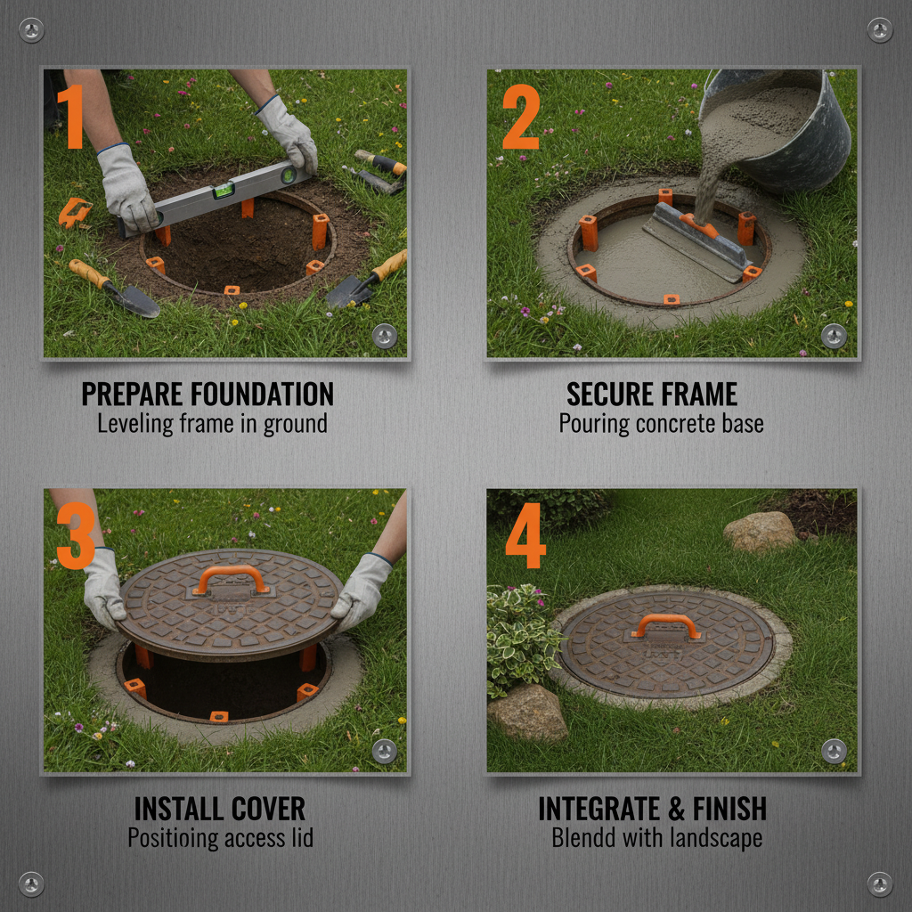 Integrating Manhole Covers into Garden Design and Urban Landscapes