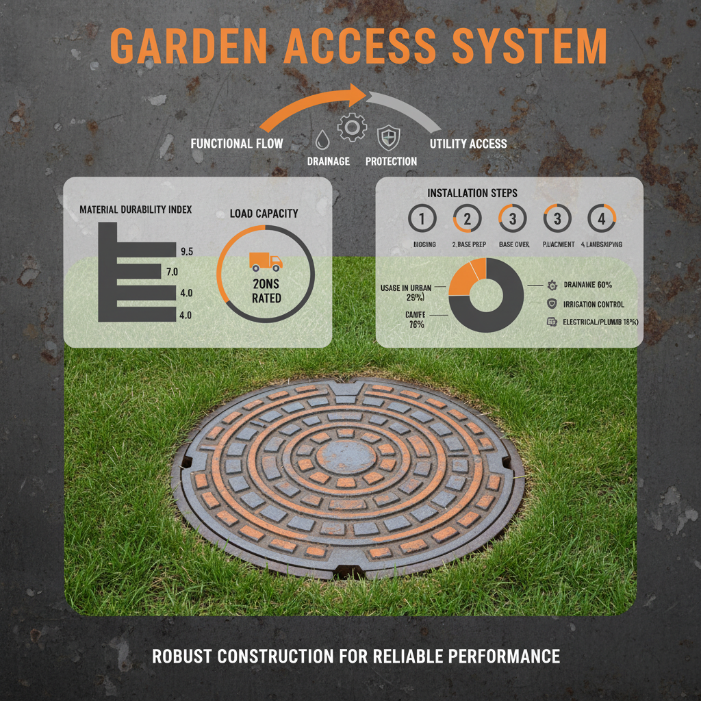 Integrating Manhole Covers into Garden Design and Urban Landscapes