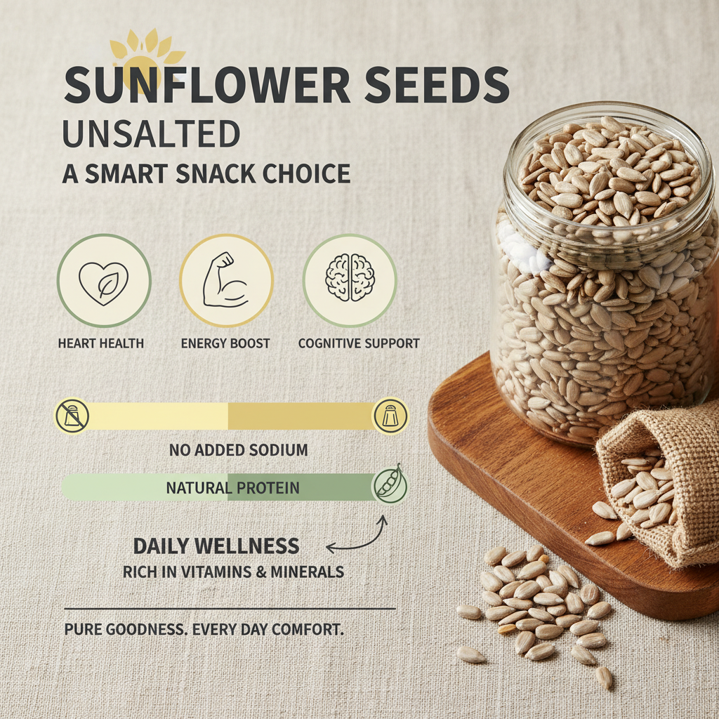 Exploring the Health Benefits and Global Rise of Sunflower Seeds Without Salt