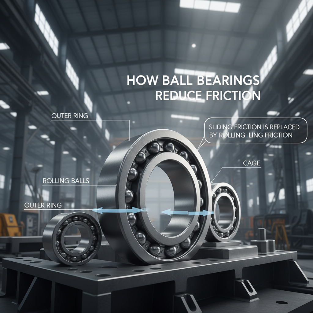 How Do Ball Bearings Reduce Friction in Machinery and Improve Efficiency