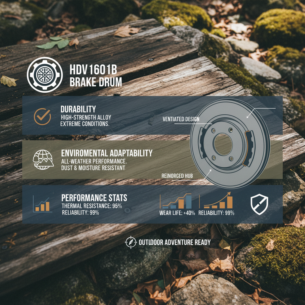 Understanding the Critical Role of the hdv1601b Brake Drum in Heavy Duty Vehicles