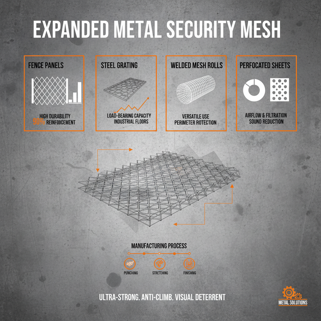 Expanded Metal Security Mesh A Robust Solution for Modern Protection