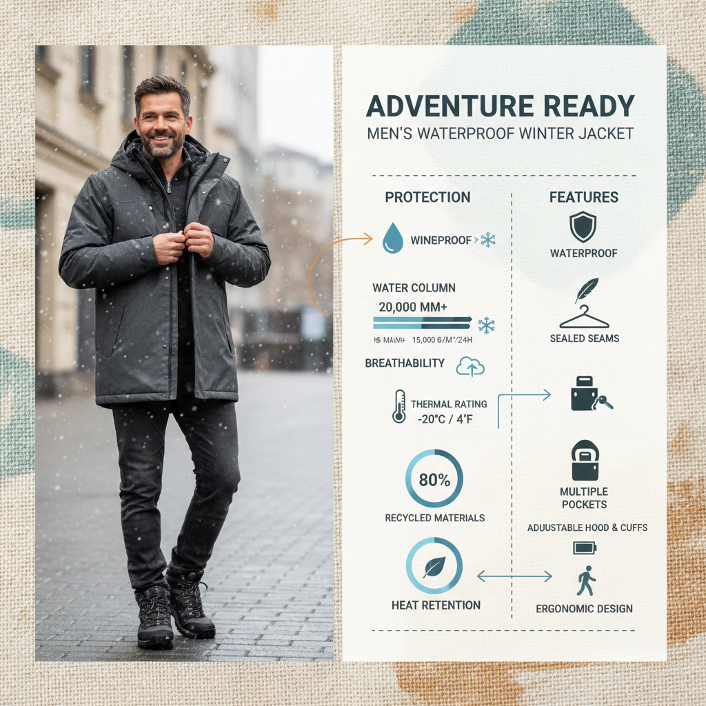 Essential Guide to Mens Waterproof Winter Jackets for Ultimate Protection