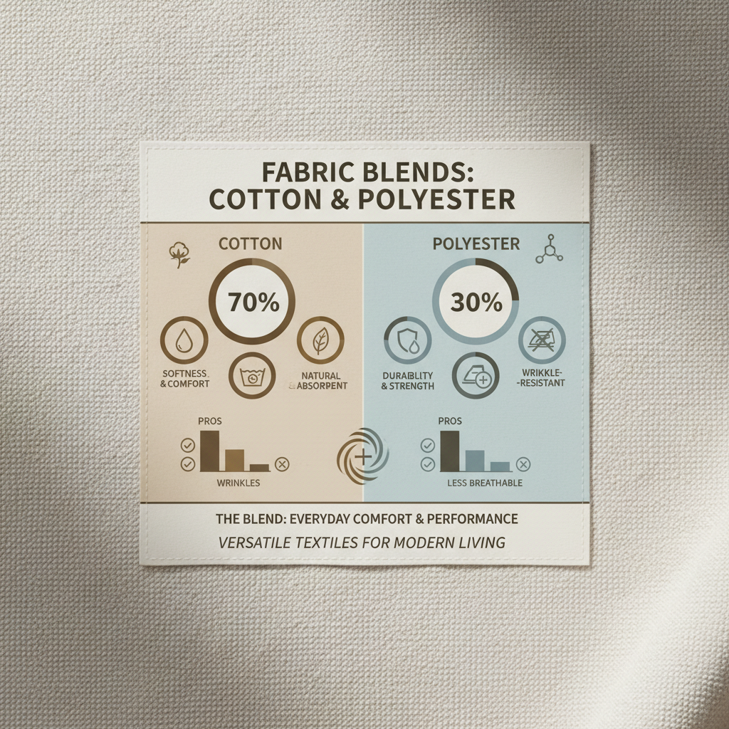 Exploring the Versatility and Sustainability of Cotton and Polyester Fabric
