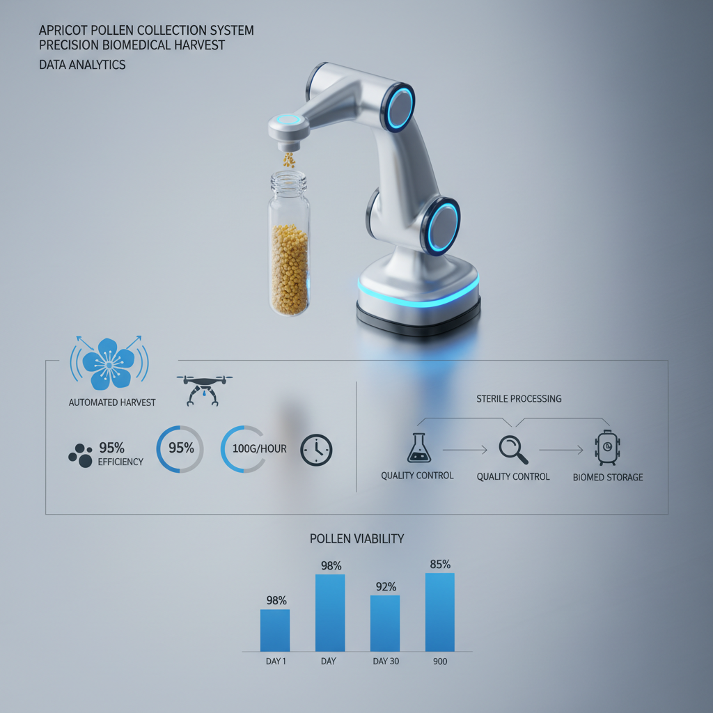 Optimizing Apricot Pollen Collection for Health Sustainability and Economic Growth
