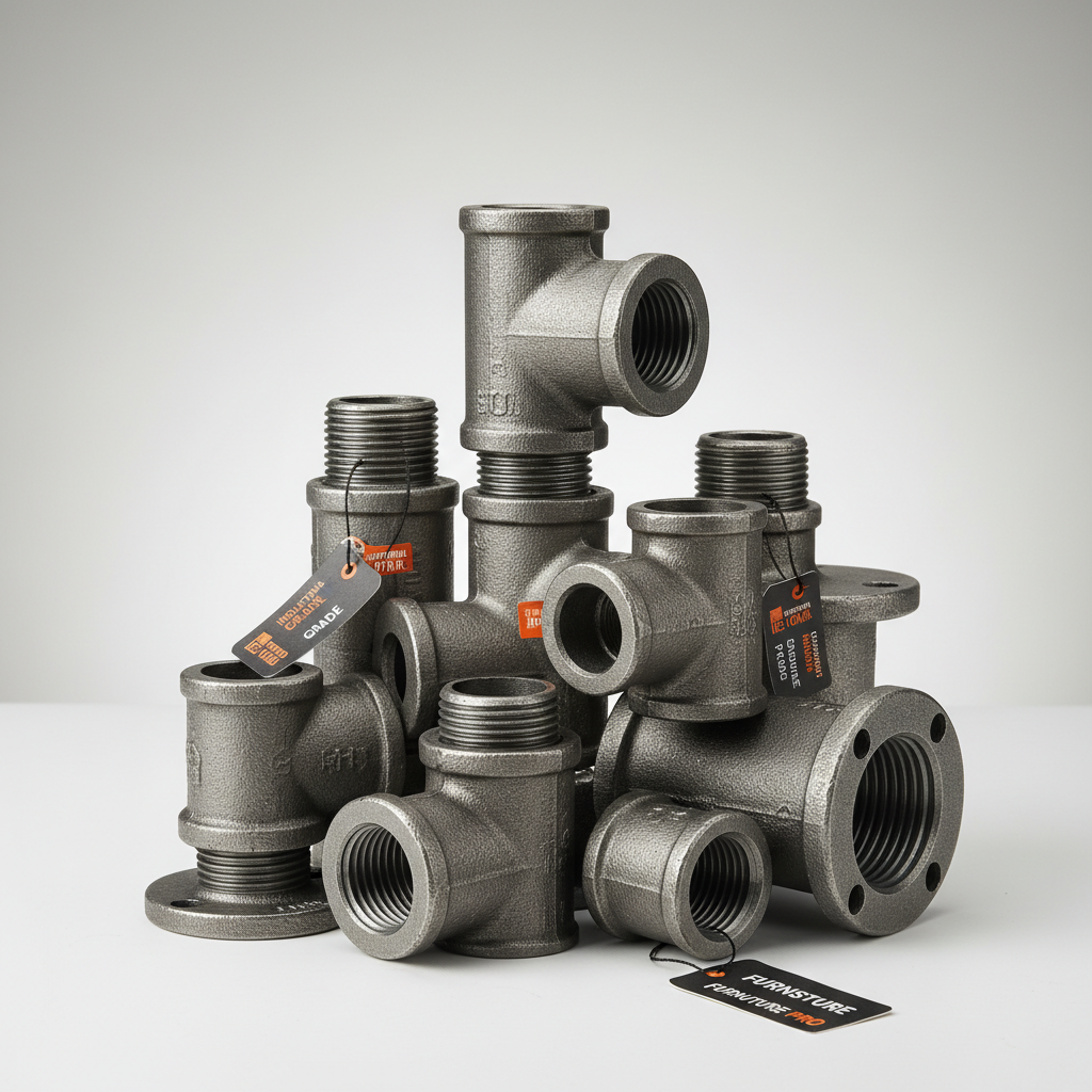 Exploring the Rise of Wholesale Pipe Fittings Used in Furniture Design
