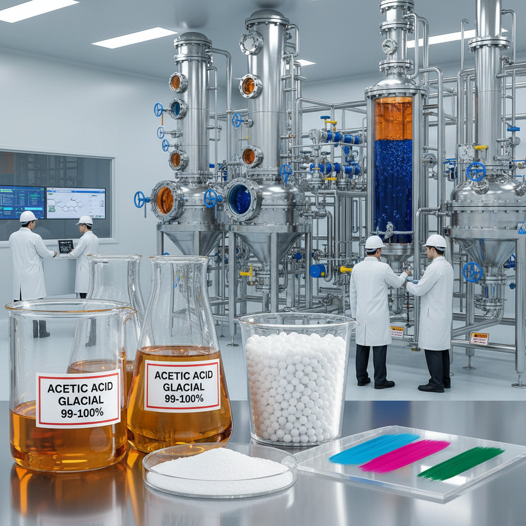 Acetic Acid Glacial 99 100 A Comprehensive Guide to Production and Applications