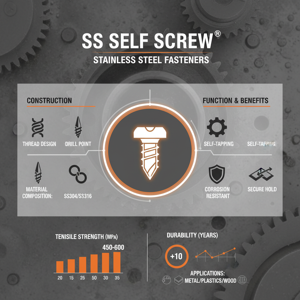 Advancements in ss self screw Technology for Modern Industries