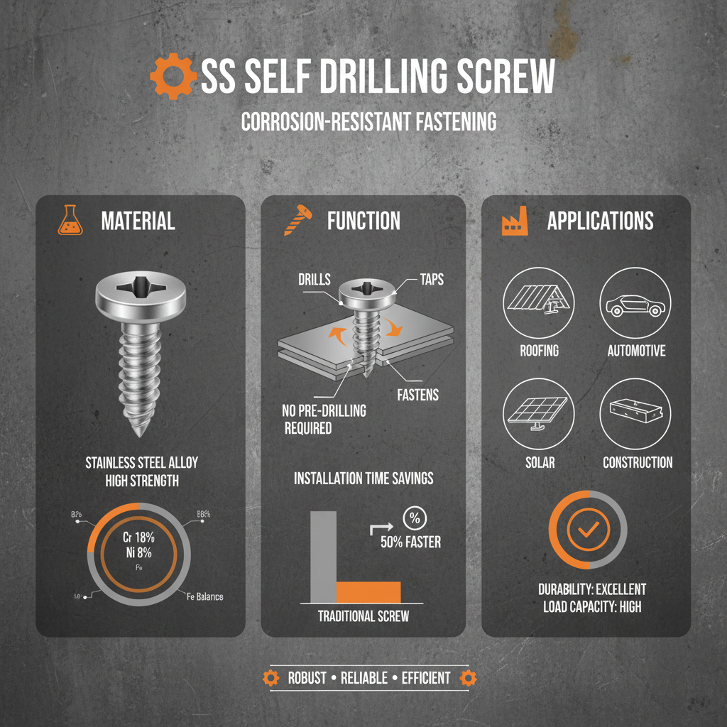Revolutionizing Fastening with High Performance ss Self Drilling Screws