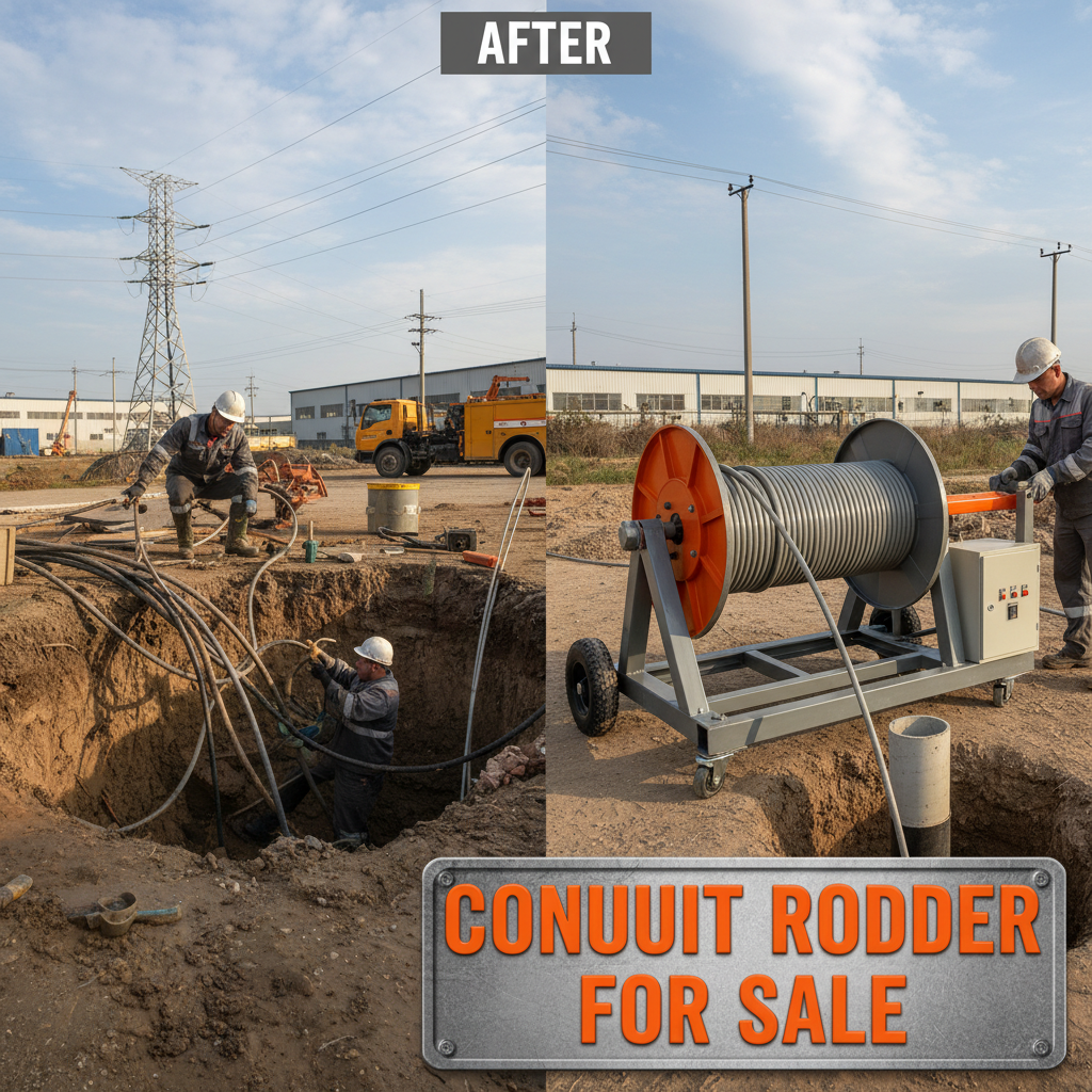 Find High Quality Conduit Rodder for Sale for Efficient Infrastructure Projects
