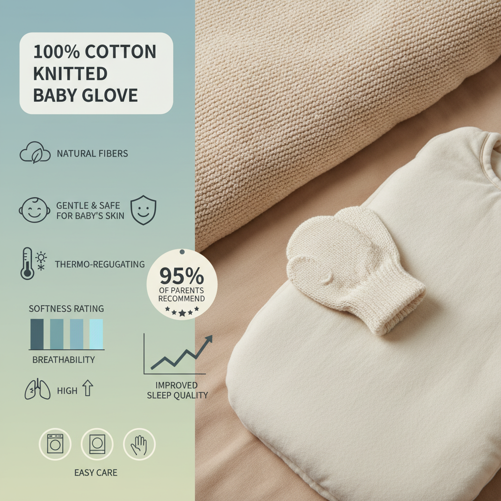 Protecting Delicate Skin with 100 Cotton Knitted Baby Glove Essentials