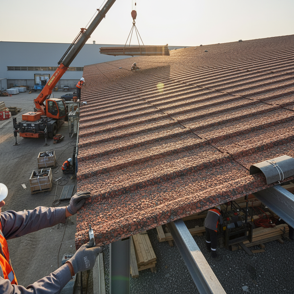 Sun Reflecting Roof Sheets for Energy Efficiency and Urban Heat Reduction