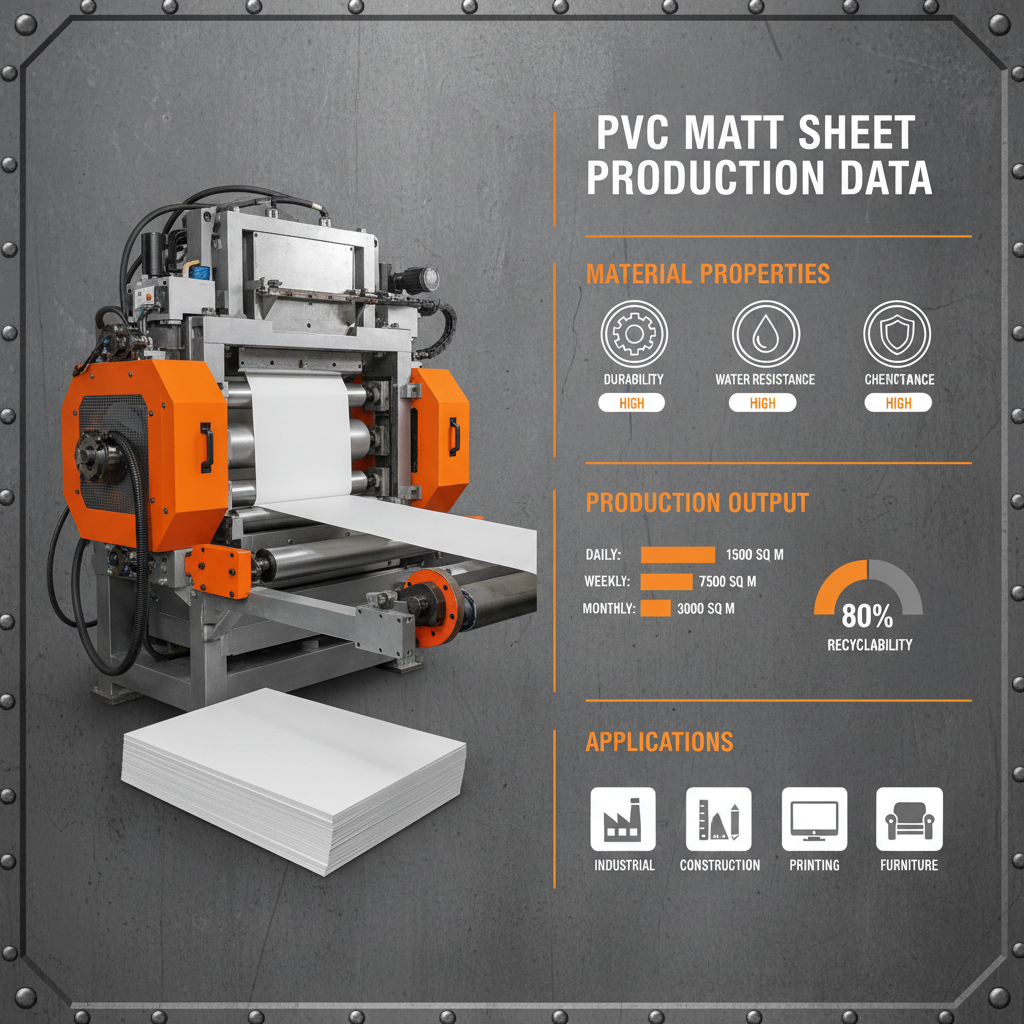 Exploring the Versatility and Growth of pvc matt sheet in Modern Industries