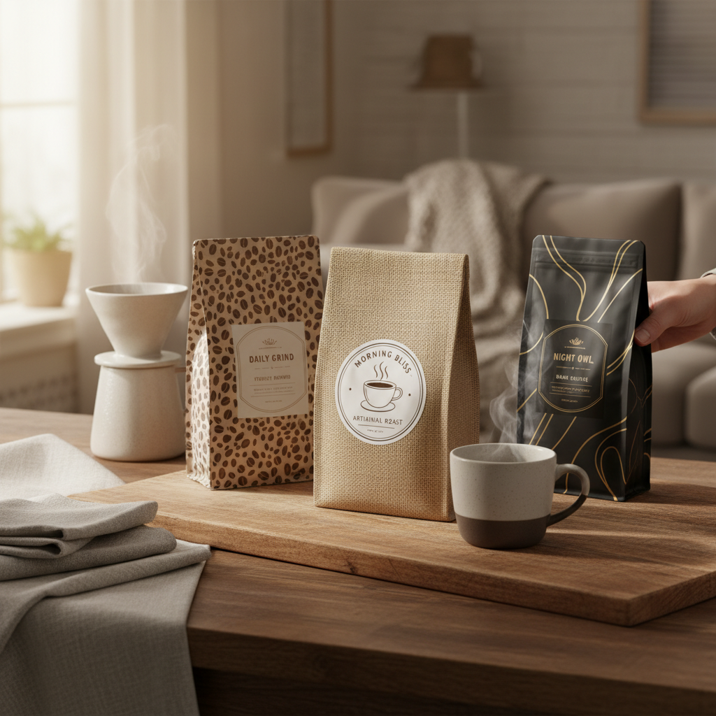 Elevate Your Brand with High Quality Custom Printed Coffee Bags