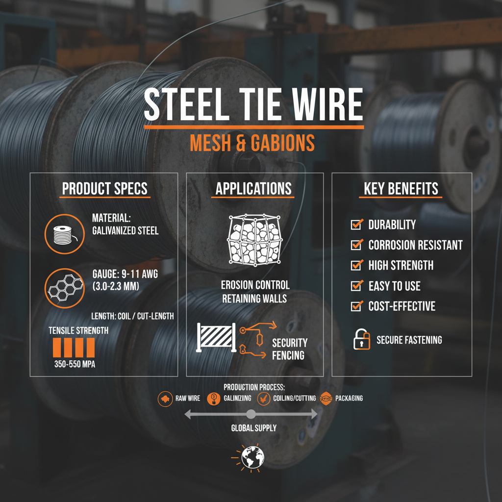 Understanding Steel Tie Wire Applications Properties and Global Market Trends