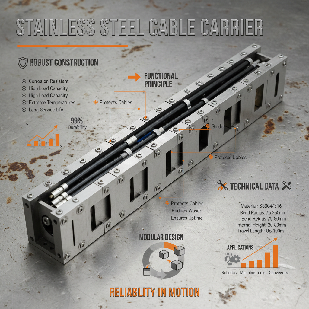 Optimizing Industrial Automation with Durable Stainless Steel Cable Carriers
