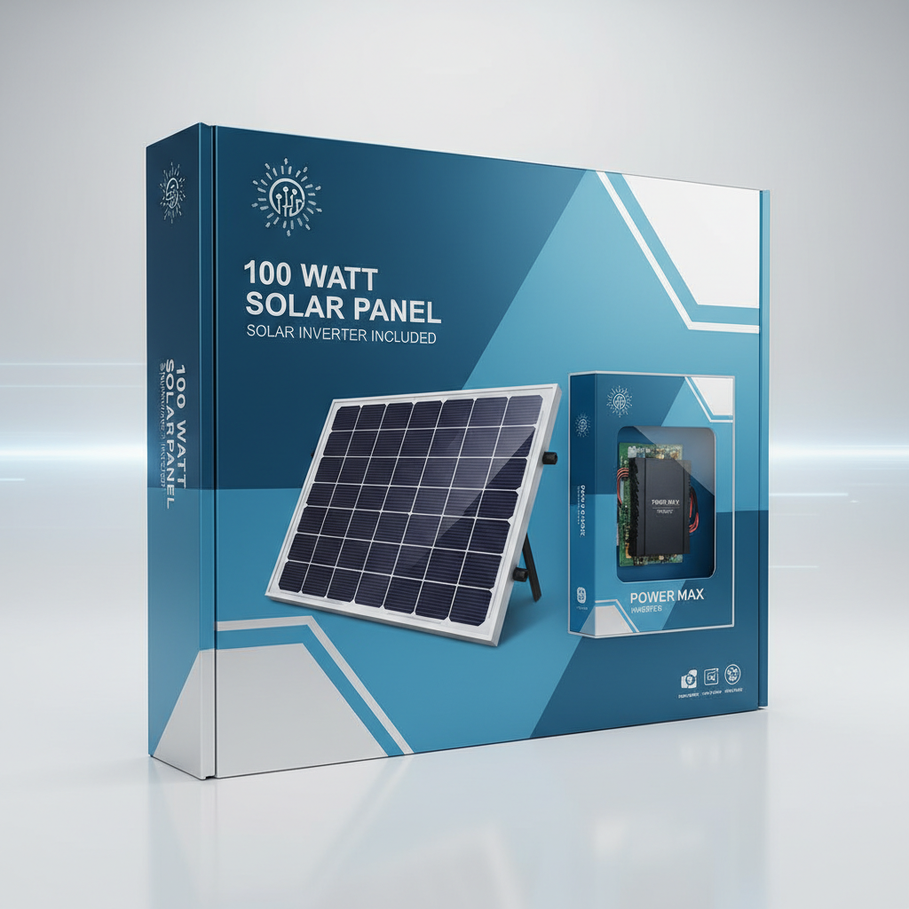 Harnessing Sustainable Energy with the Versatile 100 watt Solar Panel