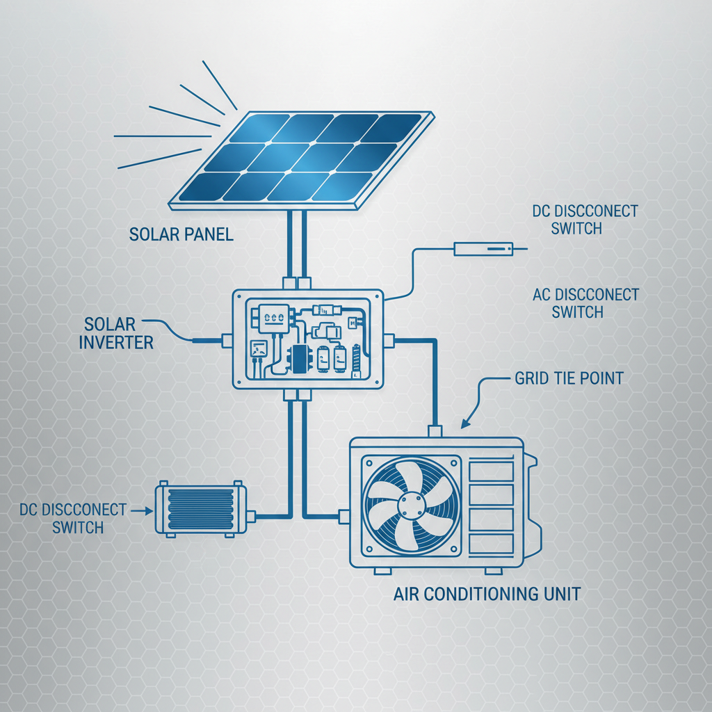 Harnessing Solar Power for Efficient Air Conditioning Systems