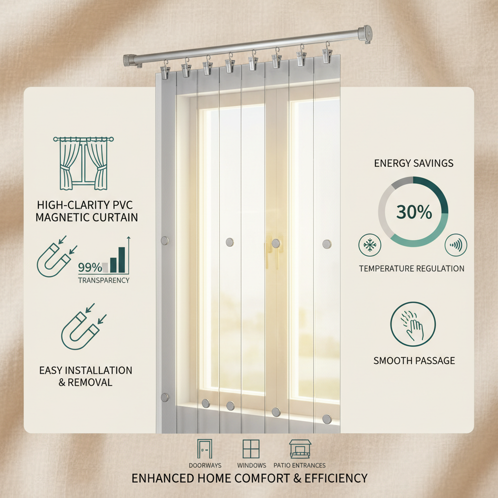 Innovative Plastic Magnetic Curtain Solutions for Rapid Deployment and Versatile Spaces
