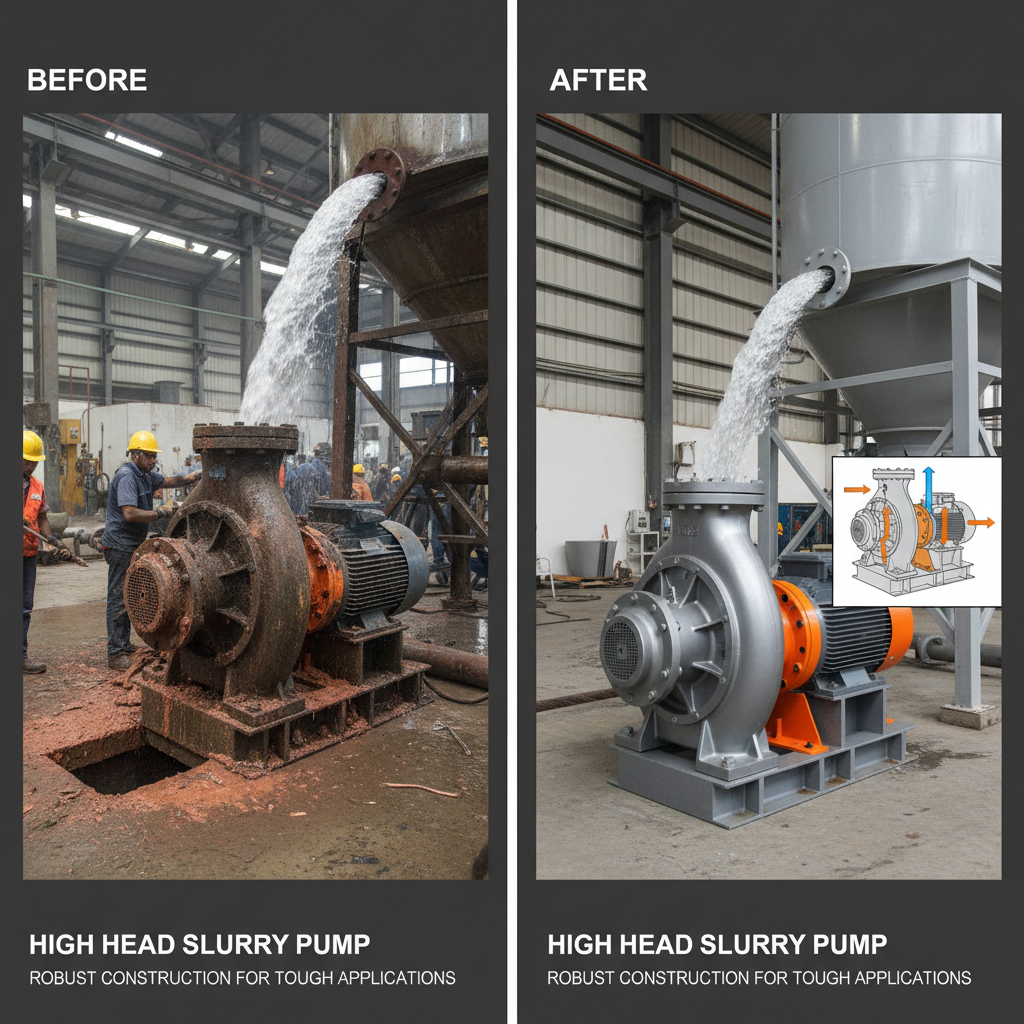 Optimizing Industrial Processes with High Head Slurry Pump Technology