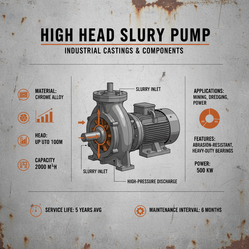 Optimizing Industrial Processes with High Head Slurry Pump Technology