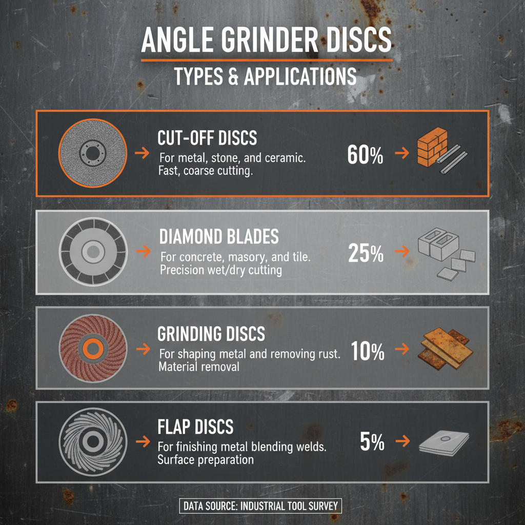 Exploring Different Types of Angle Grinder Discs for Optimal Performance