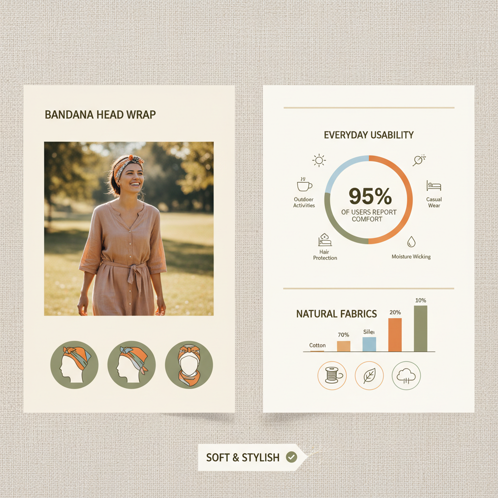 The Enduring Versatility of the Bandana Head Wrap Across Global Sectors