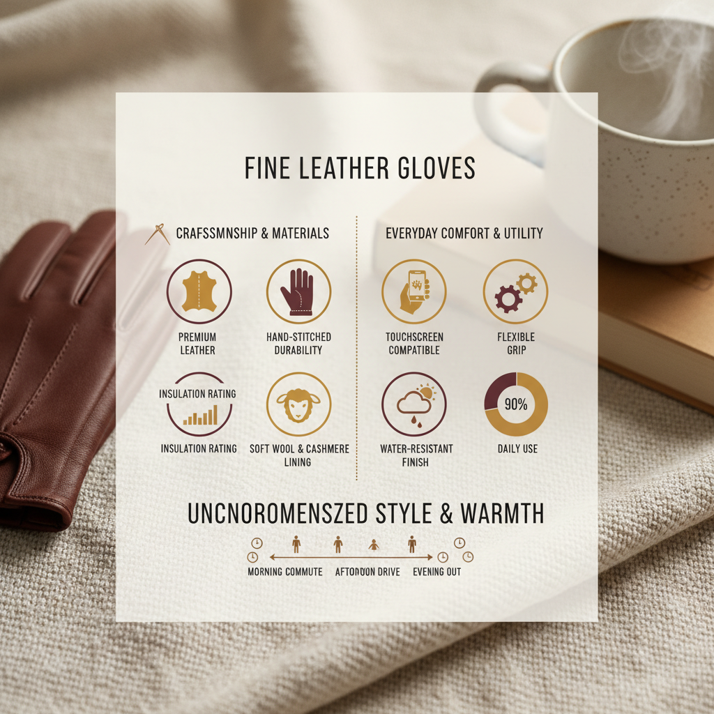 Exploring the World of Fine Leather Gloves Craftsmanship and Style