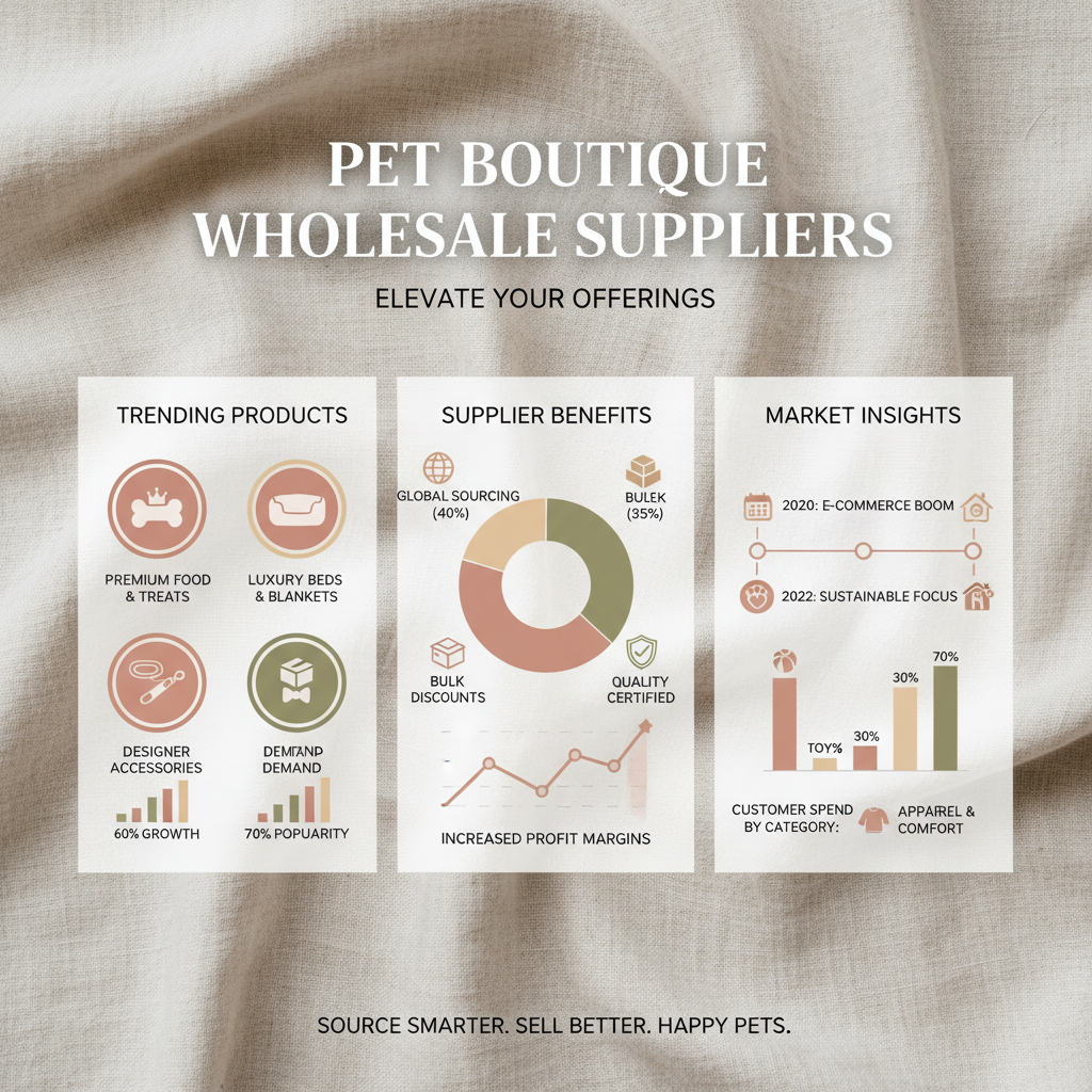 Finding Reliable Pet Boutique Wholesale Suppliers for Business Growth