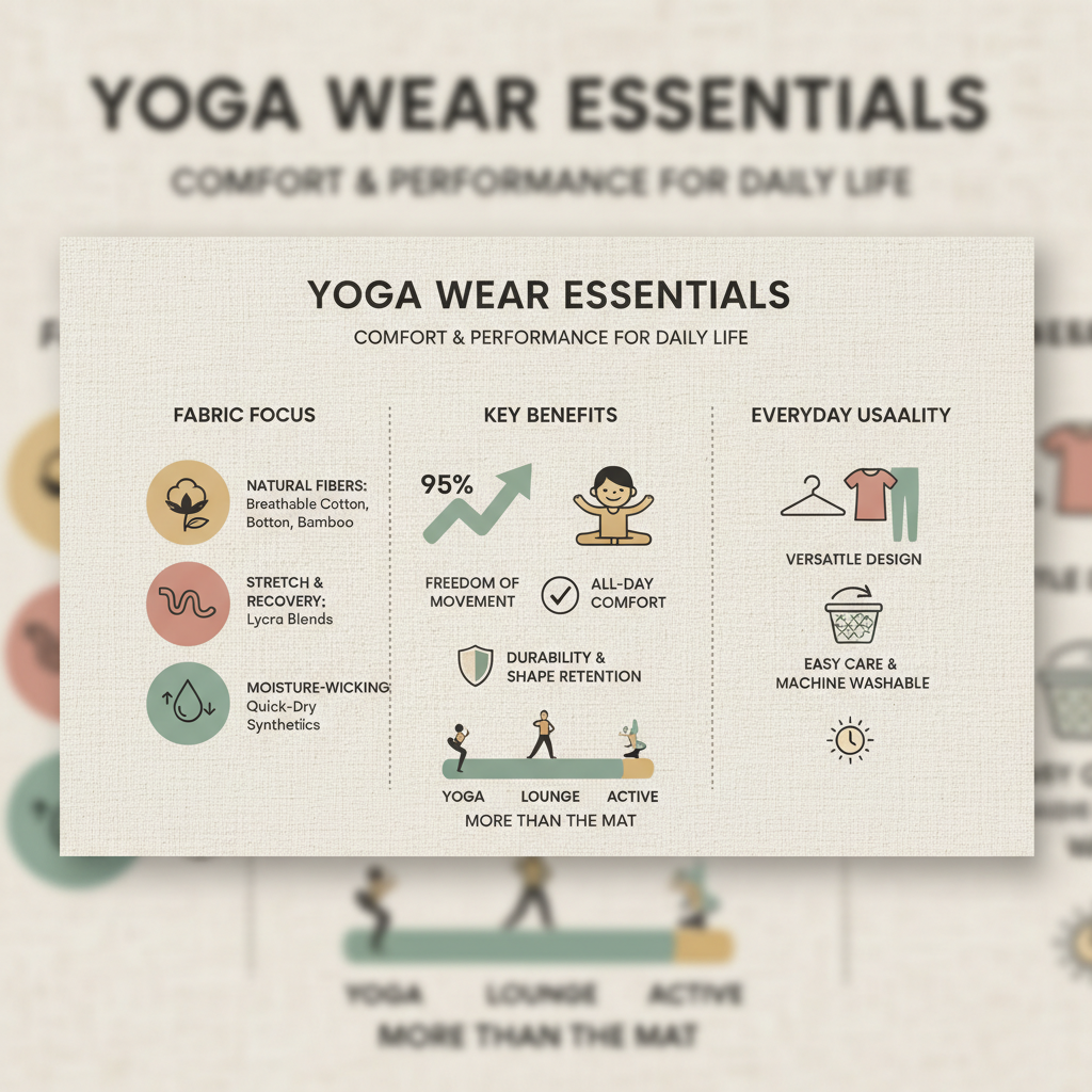 Explore the Expanding World of Yoga Wear and Active Lifestyle Apparel