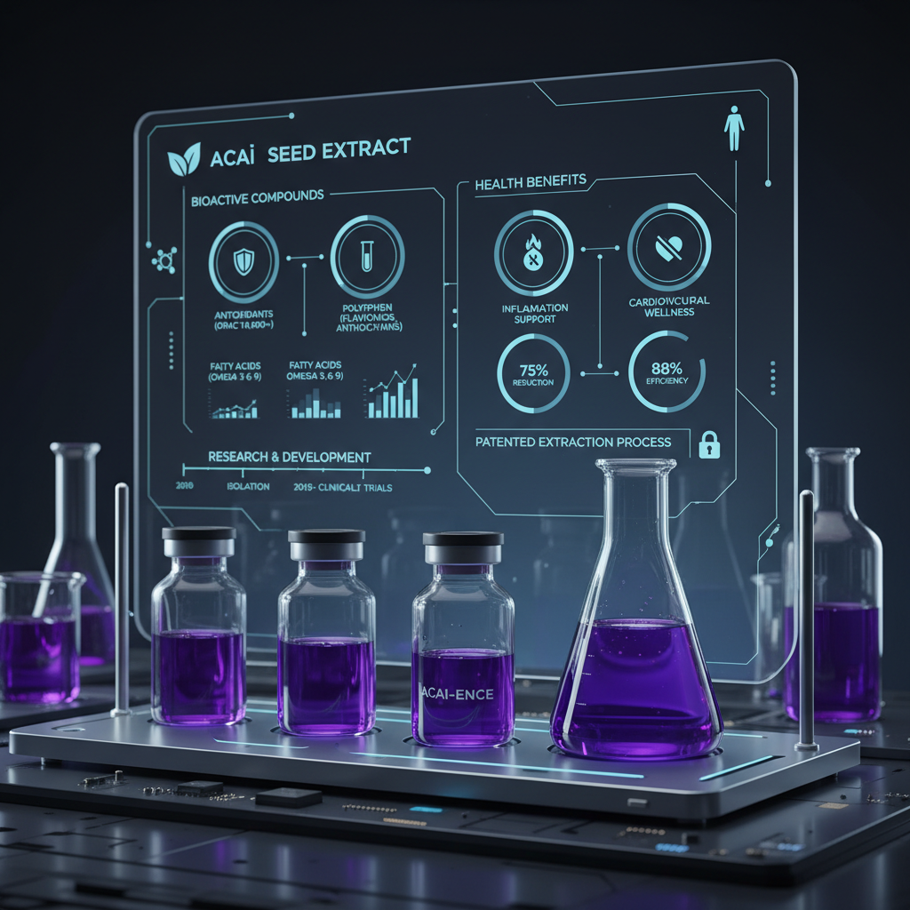 Exploring the Potential of Acai Seed Extract for Health and Sustainability