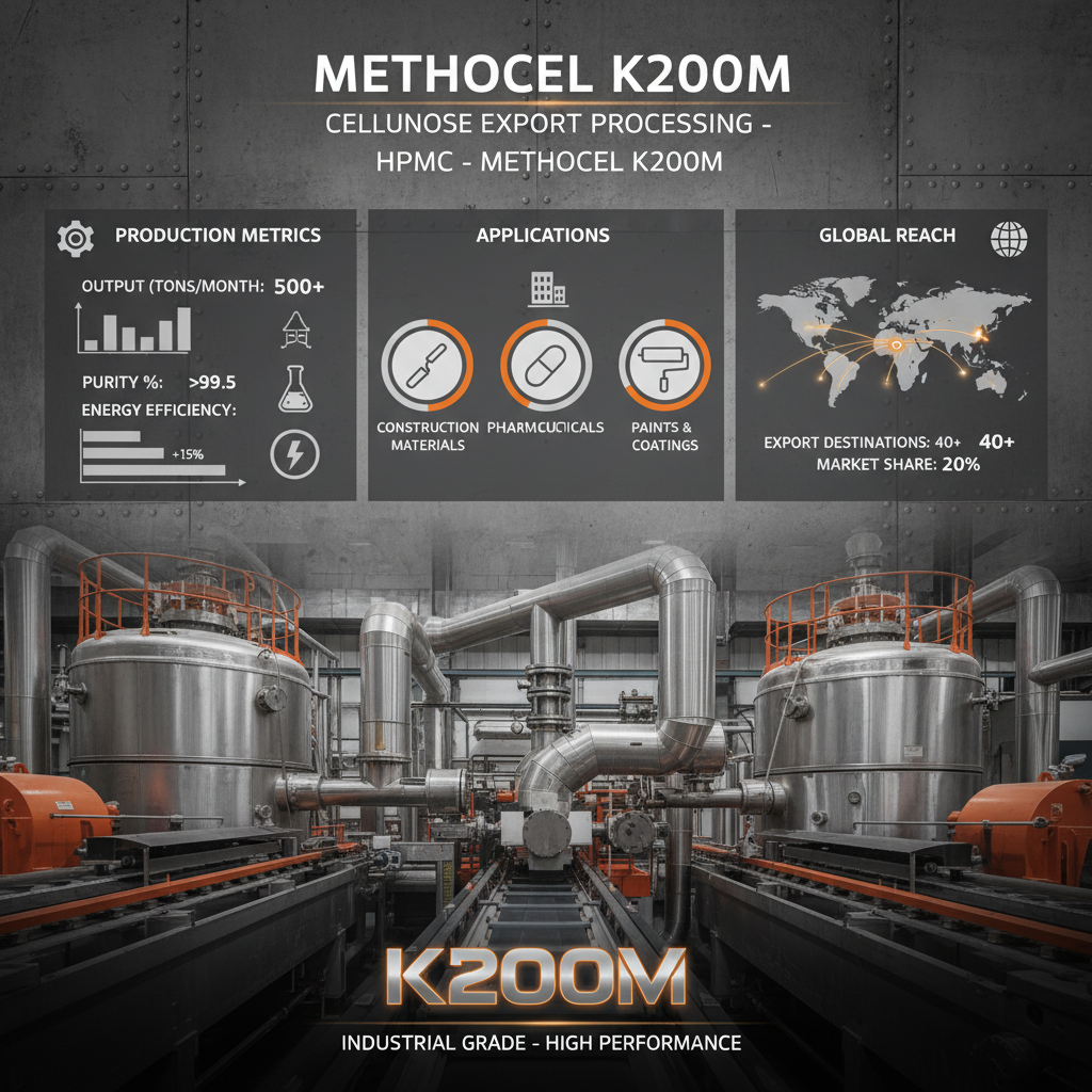 Exploring the Versatile Applications of Methocel k200m Across Diverse Industries