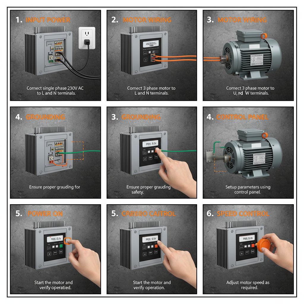 Revolutionizing Motor Control with Single Phase to 3 Phase VFD Technology