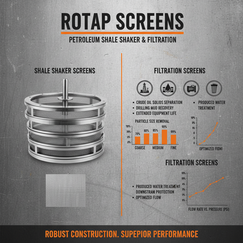 Advancements and Applications of Rotap Screens for Efficient Solid Liquid Separation