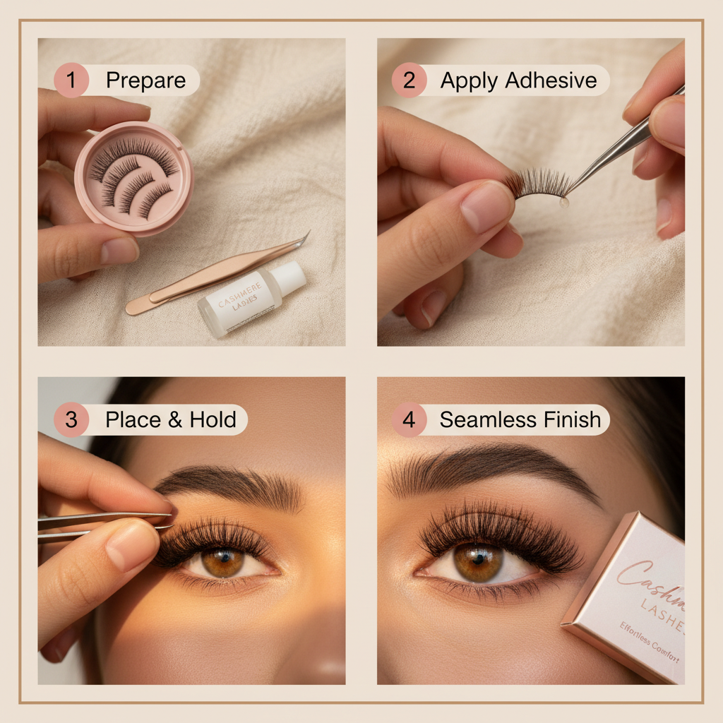 Elevate Your Look with Luxurious Cashmere Lashes for Natural Beauty