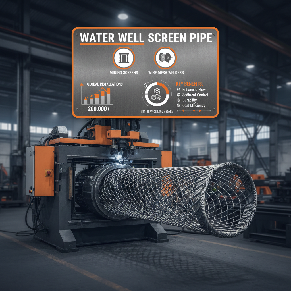 Optimizing Groundwater Access with Advanced Water Well Screen Pipe Solutions
