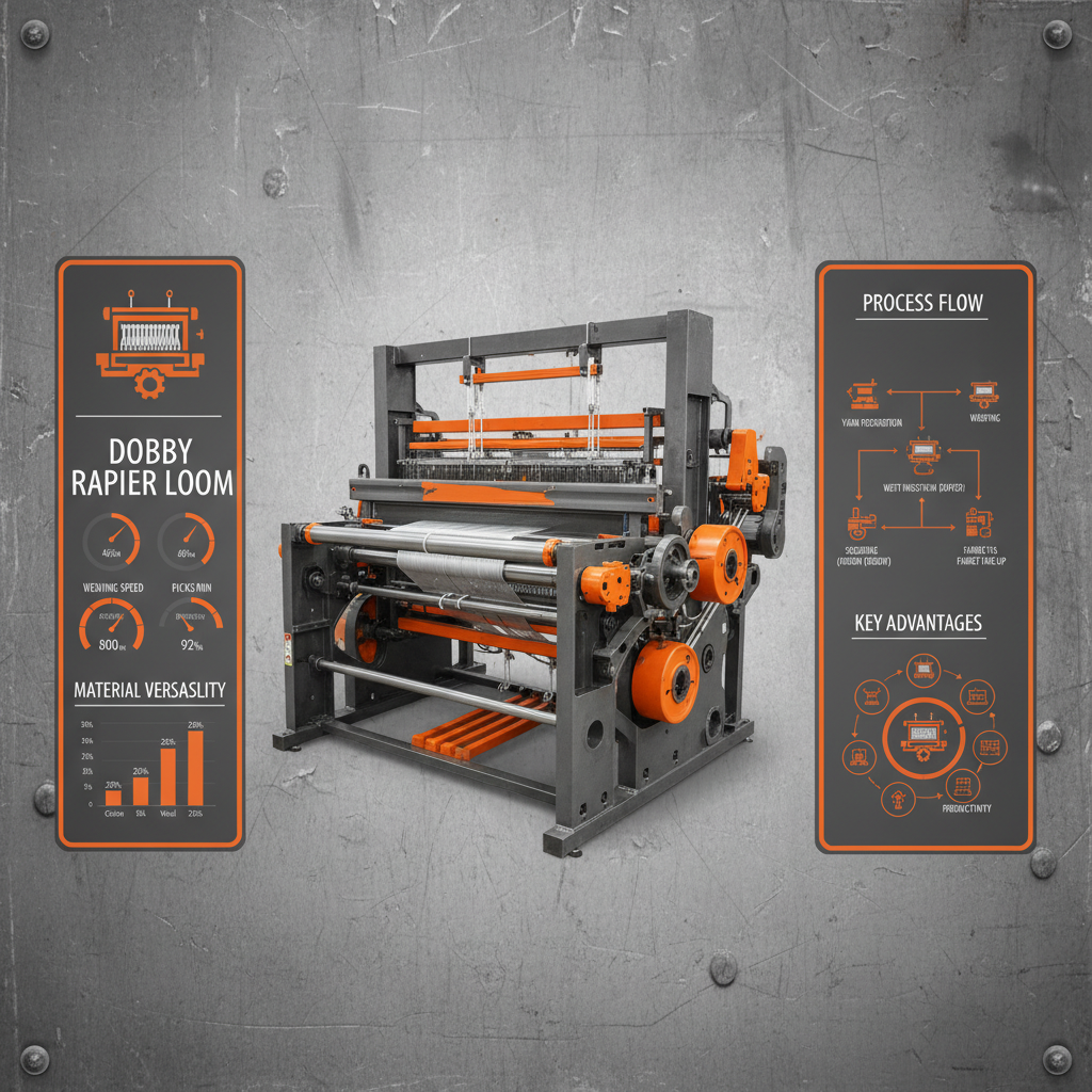 Advancements in Dobby Rapier Loom Technology for Modern Textile Production