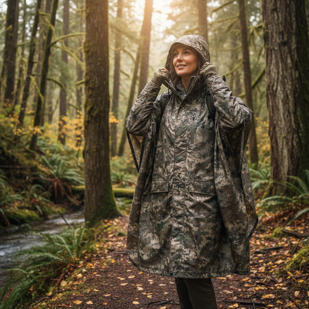 Essential Camo Rain Gear for Outdoor Adventures and Tactical Operations