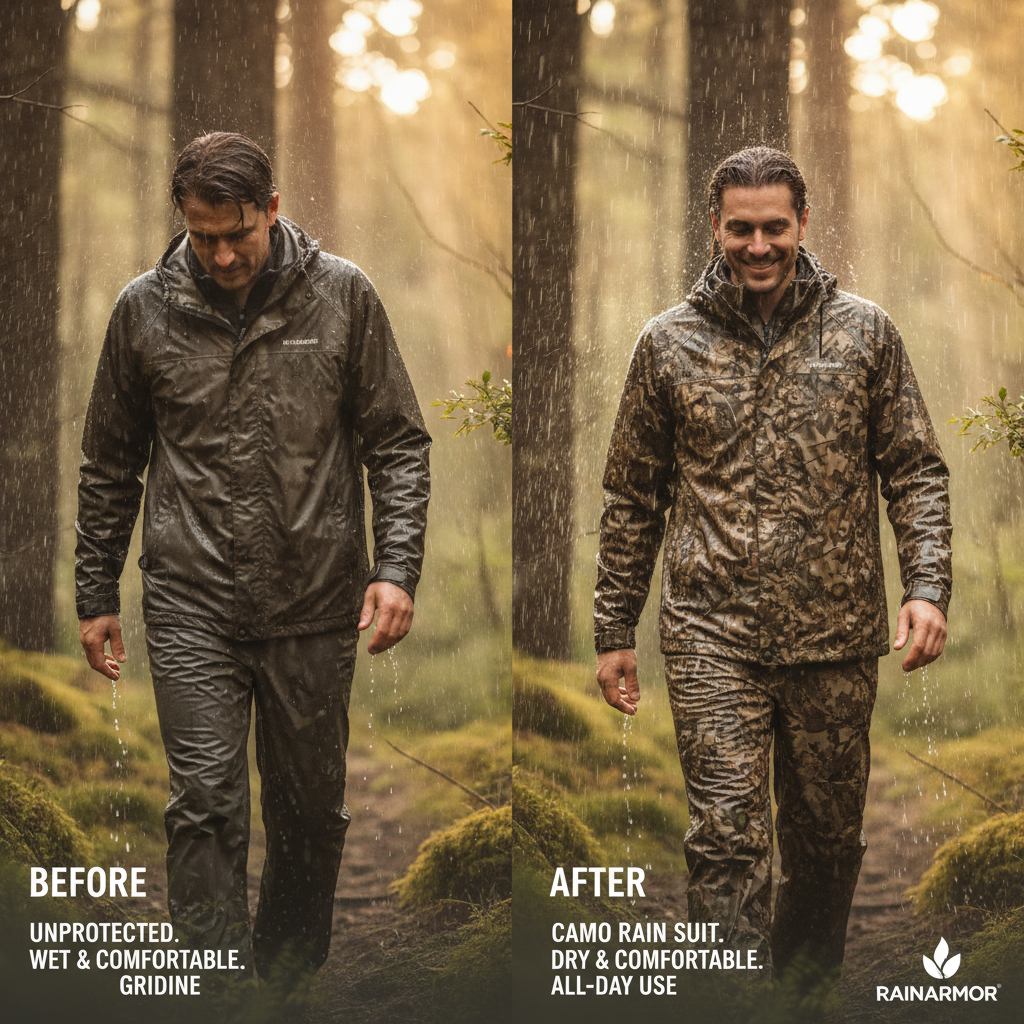 Comprehensive Guide to Camo Rain Suits for Optimal Weather Protection