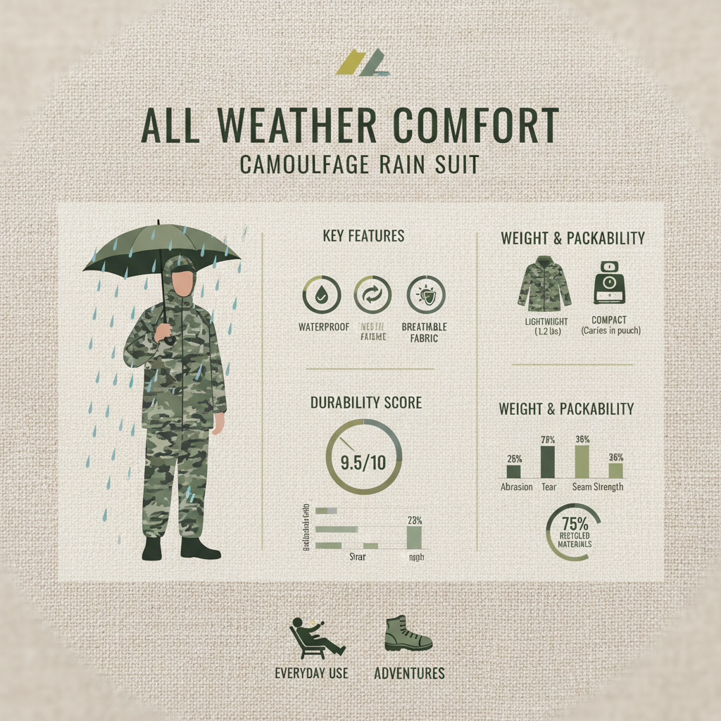 Comprehensive Guide to Camo Rain Suits for Optimal Weather Protection