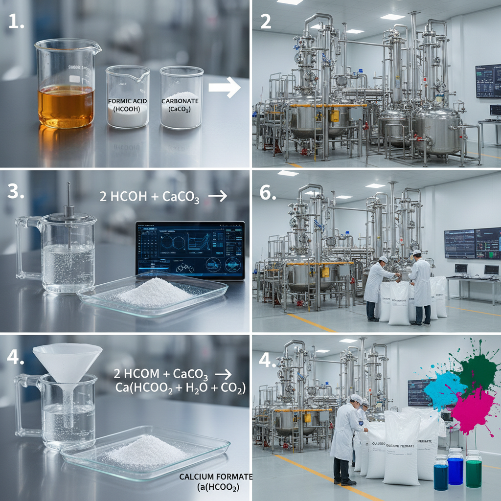 Exploring the Versatile Applications of Calcium Formate Chemical Formula CaHCOO₂