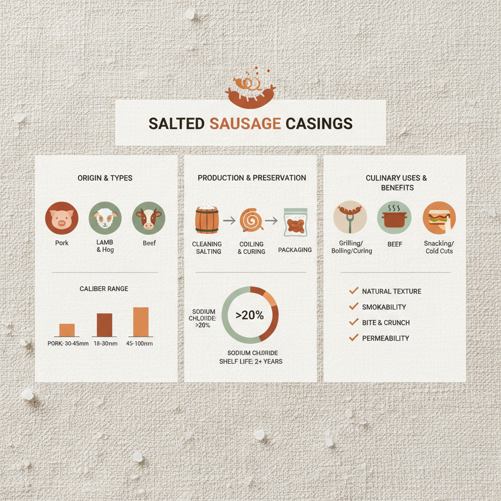 Understanding Salted Sausage Casings Impact on Meat Processing and Quality