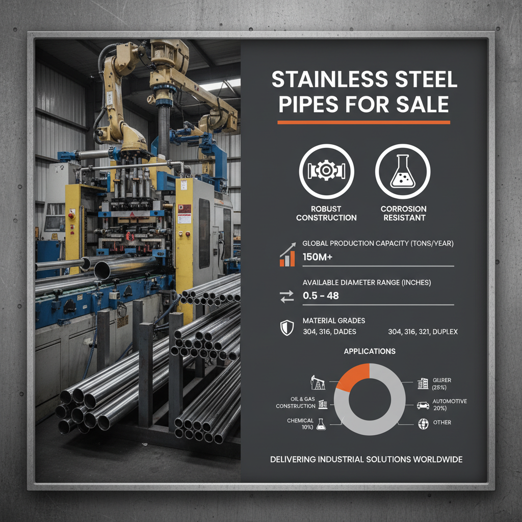 Comprehensive Guide to Stainless Steel Pipes for Sale and Their Applications