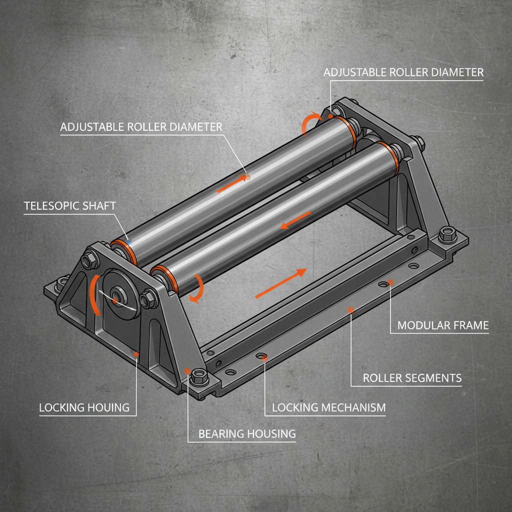 Optimizing Material Handling with Advanced Adjustable Conveyor Roller Systems
