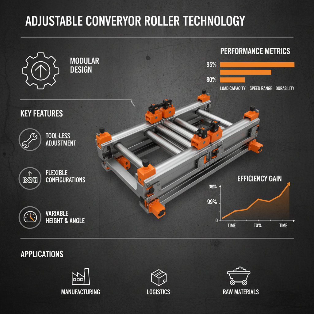 Optimizing Material Handling with Advanced Adjustable Conveyor Roller Systems