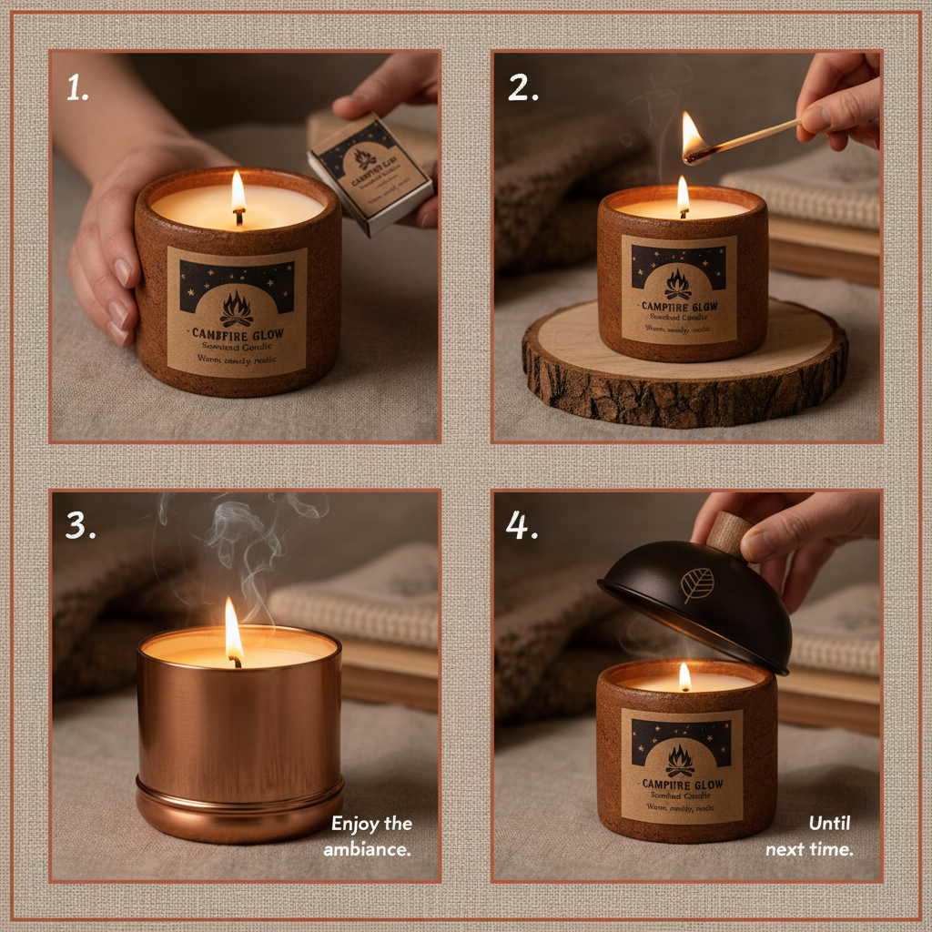 Experience the Warmth of Nature with a Campfire Scented Candle
